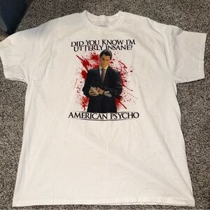 American psycho shirt